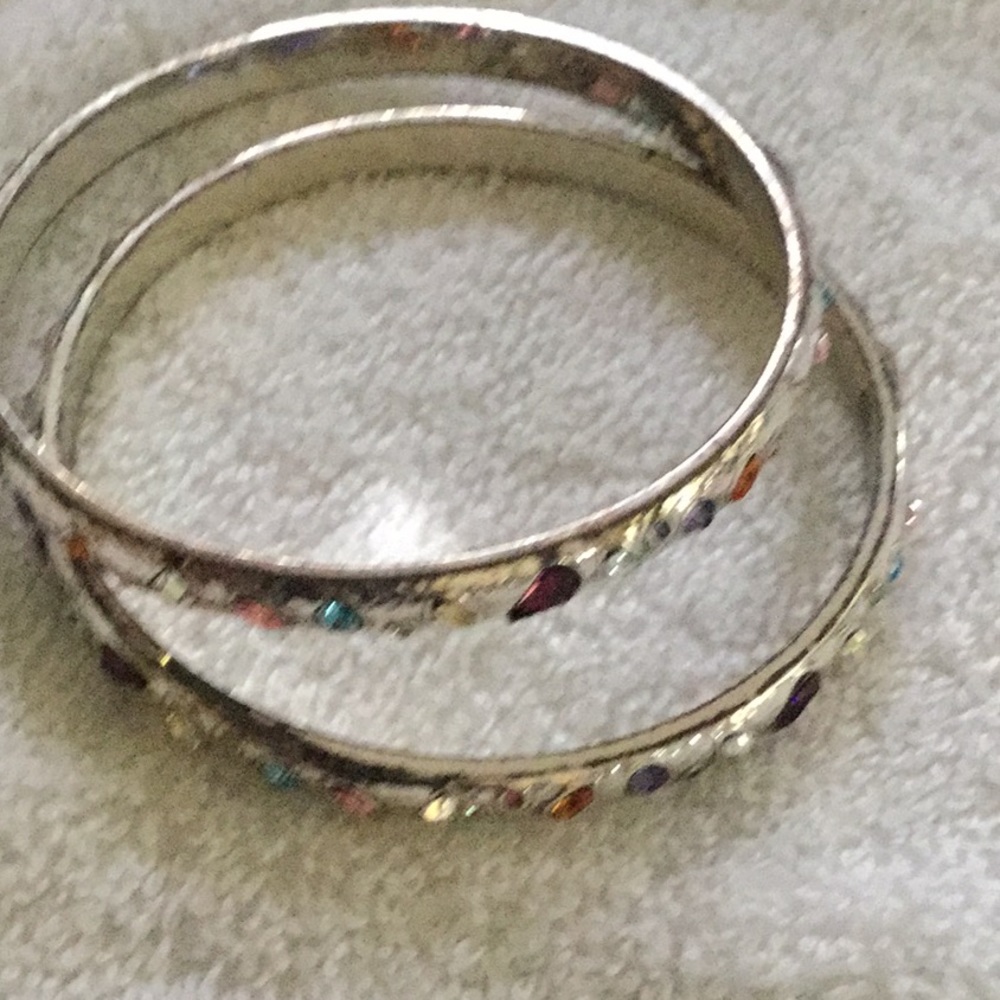 Sliver Tone Bracelets - image 1